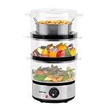 Image of GEEPAS GFS63066UK food steamer