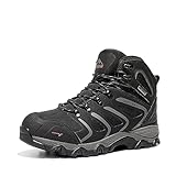 Image of NORTIV 8 AE-2-B1-160448_M-BLK_D.GRY-SZ-11 set of hiking boots