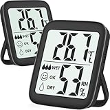 Image of Antonki Indoor Thermometer Hygrometer hygrometer