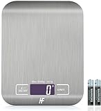 Image of HomeFashion 5KG Stainless Steel kitchen scale