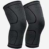 Image of AVIDDA K104 Grey & Blk knee Brace Size-M -FBA knee sleeves