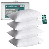 Image of Adam Home Satin Stripe Pillows 4 Pack pillow