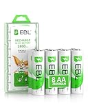 Image of EBL EBL AA rechargeable battery