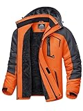 Image of KEFITEVD KEF-151-EU-Orange Grey-2XL ski jacket