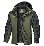 Image of TACVASEN TAC-828-101-Army Green-5XL ski jacket