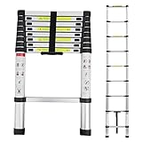 Image of NAIMP Folding Telescopic Extension Ladder telescopic ladder