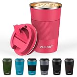 Image of Tlater Rose red travel mug