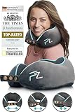 Image of FLOWZOOM COMFY pillow - Size L - grey - UK travel pillow