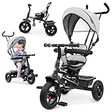Image of HyperMotion HYP TOBI FREY GREY trike for toddlers