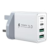 Image of Aioneus PD40W-2C2A-UK-W USB charger