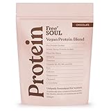 Image of Free Soul FSVEGCHOC600 vegan protein powder